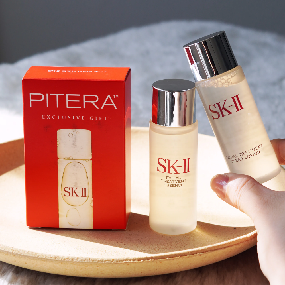 SK-II Exclusive Gift (Facial Treatment Clear Lotion 30ml + Facial Treatment Essence 30ml),SK-II Exclusive Gift (Essence + Lotion) 30ml, Facial Treatment Clear Lotion,Facial Treatment Essence, SK-II